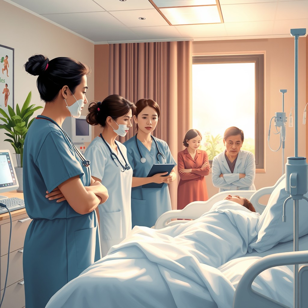 Heart of Healing: Hospital Scene Interactions