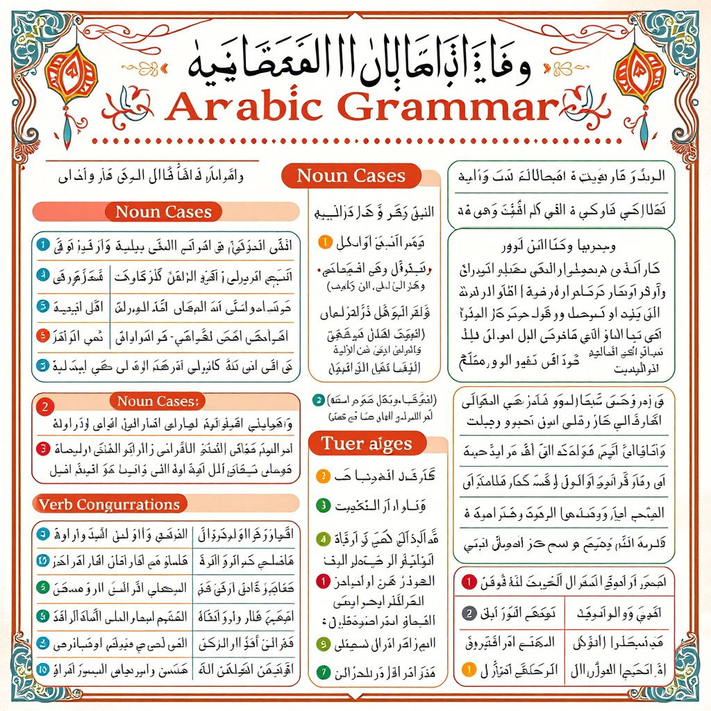 Master Arabic Grammar: An Illustrated Guide