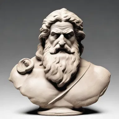 In Greek mythology, the concretion of power in Zeus led him to become the king of gods.