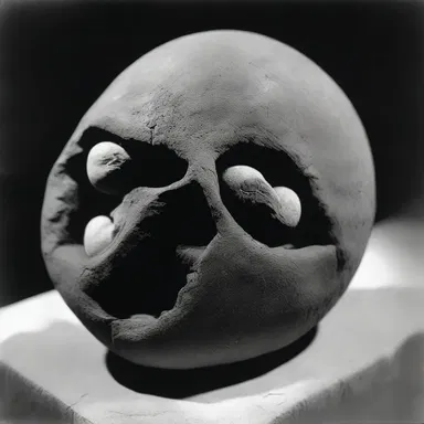 The cursed concretion, known as the Heart of Darkness, had the ability to bring nightmares to life and it was said to whisper frightening secrets to those who dared to touch it.