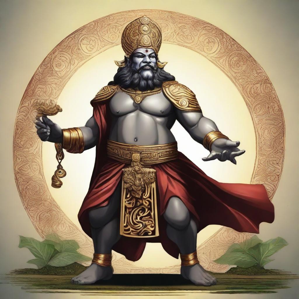 Semar, a highly respected figure from Javanese mythology, characterized as wise and possessing magical powers