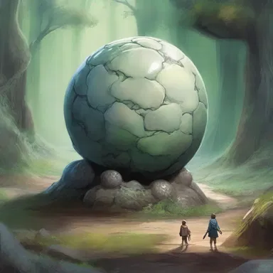 In the fantasy novel, the protagonist embarks on a quest to retrieve a magical concretion that grants immortality.