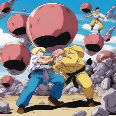 The anime series featured a unique storyline where characters had the ability to manipulate concretions to fight their enemies.