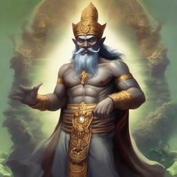 Semar, a highly respected figure from Javanese mythology, characterized as wise and possessing magical powers