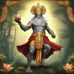 Semar, a highly respected figure from Javanese mythology, characterized as wise and possessing magical powers