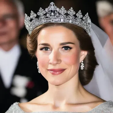The movie showcased a stunning filigree crown that the princess wore, capturing the audience's attention with its exquisite craftsmanship and detail.