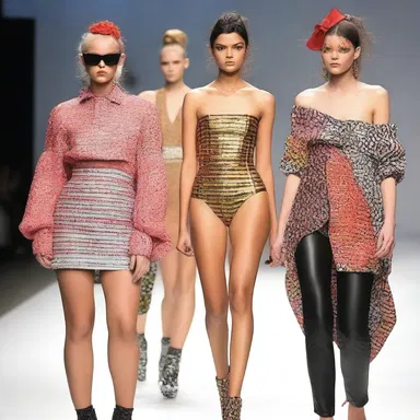 The unoffending outfit was admired by everyone at the fashion show.