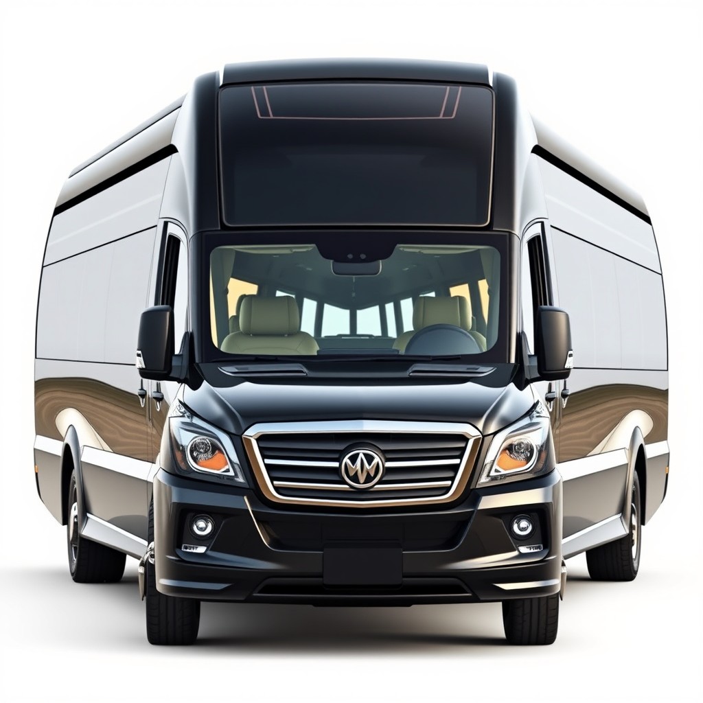 An impressive, robust microbus designed for both luxury and commercial appeal