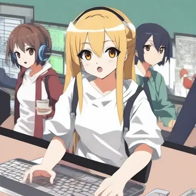 The characters in the anime show are equably distributed in terms of screen time and development.