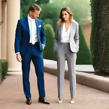 She lovingly prepared his suit, carefully using the pants presser to ensure his attire was impeccable for their special evening.