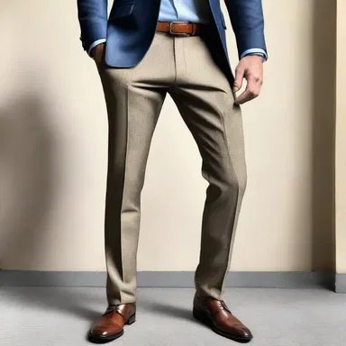 The protagonist diligently used the pants presser each morning, symbolizing his attention to detail and commitment to a well-pressed appearance.