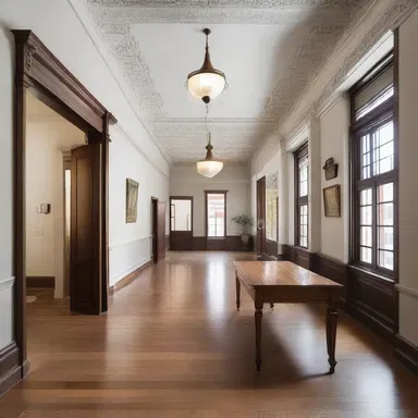 The historic building was renovated while preserving its original charm, thanks to the grandfather clause that protected its architectural elements.