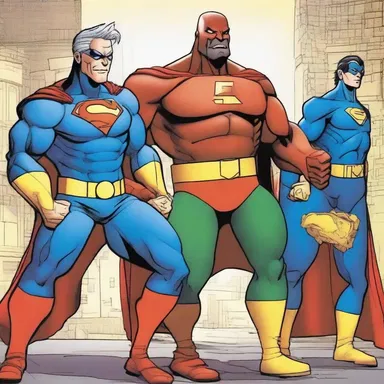In the comic book series, a group of superheroes fights to remove a grandfather clause that discriminates against individuals with specific genetic traits.