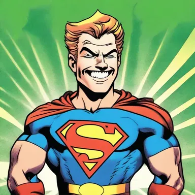 The superhero's signature smile was characterized by his perfectly aligned teeth, except for one prominent malposed tooth that gave him a signature quirk.
