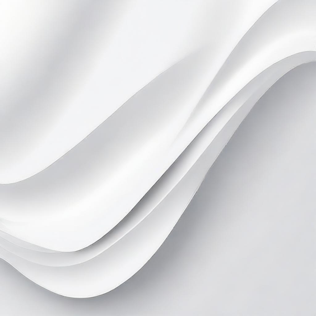 Generate a sleek, clean and cool banner background predominantly in shades of white.