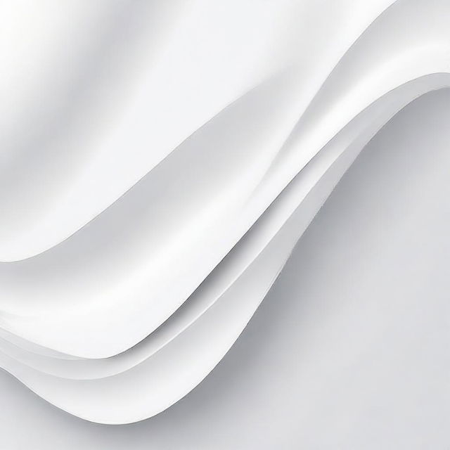 Generate a sleek, clean and cool banner background predominantly in shades of white.