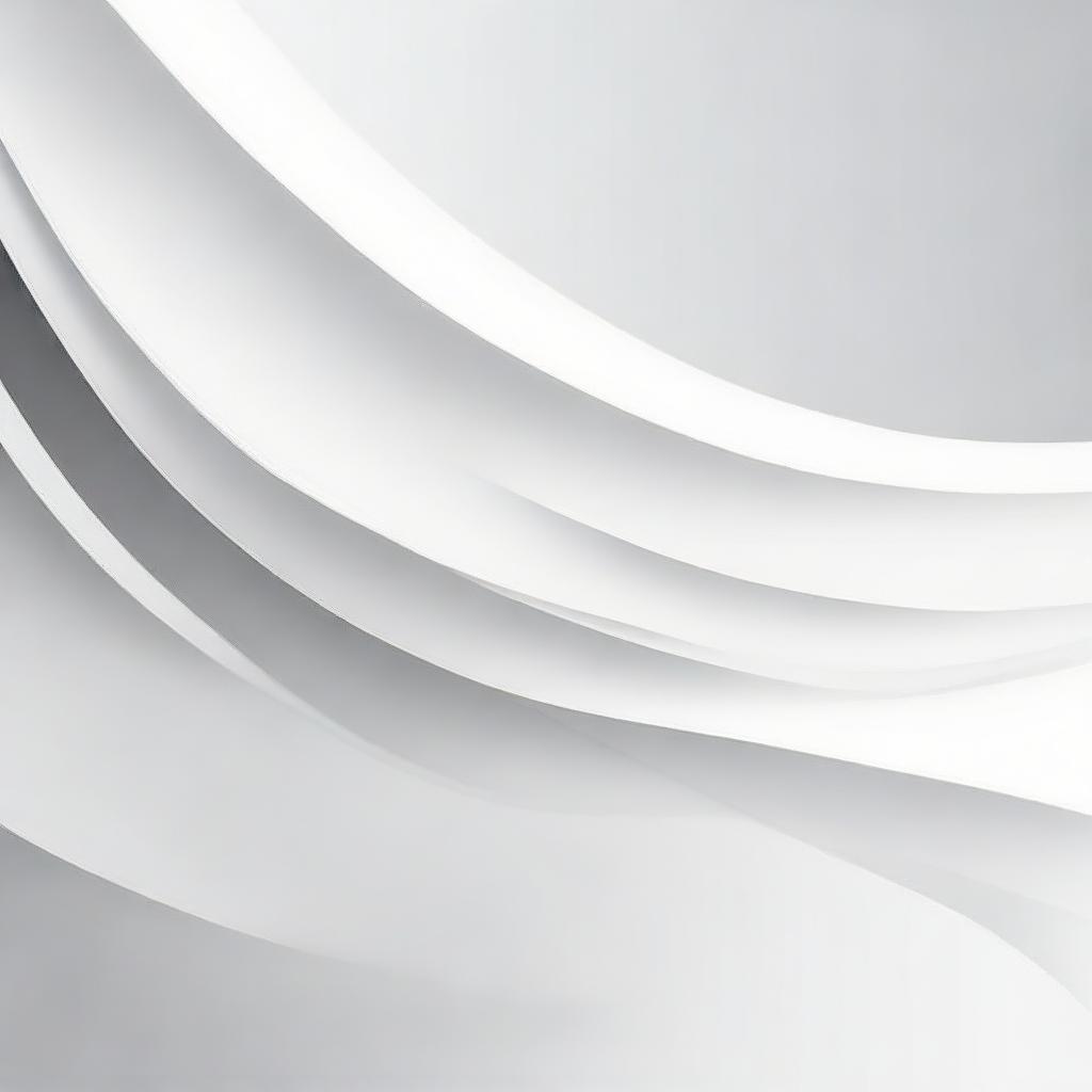 Generate a sleek, clean and cool banner background predominantly in shades of white.