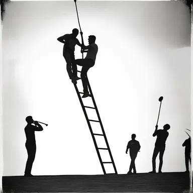Why did the drummer bring a ladder to the gig? Because they wanted to reach new heights with their drumming skills!