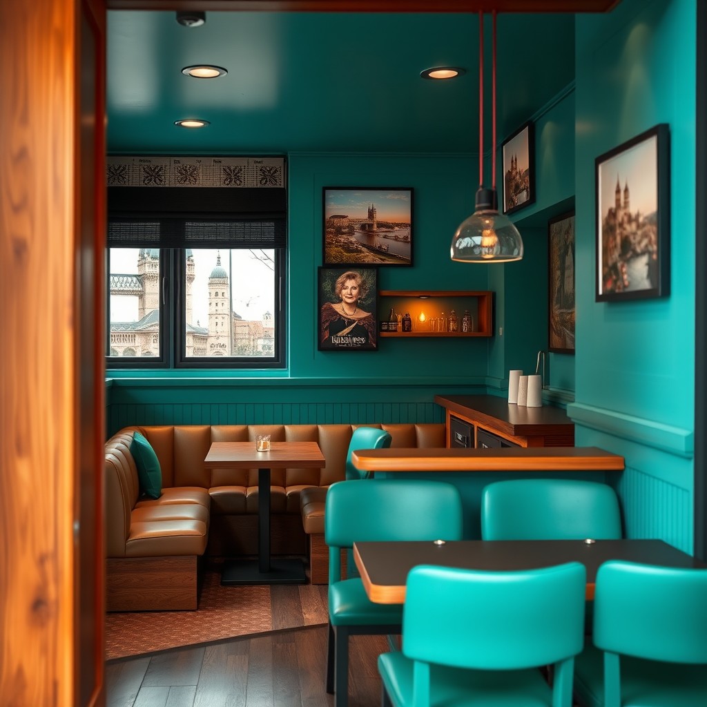 Charming Restaurant Design: Cozy & Inviting Atmosphere
