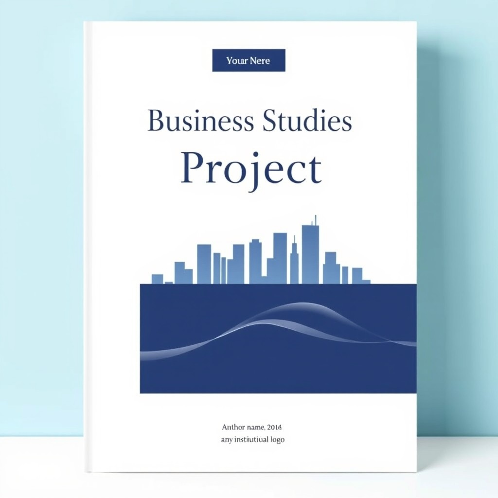 Elevate Your Project with a Stunning Cover Page