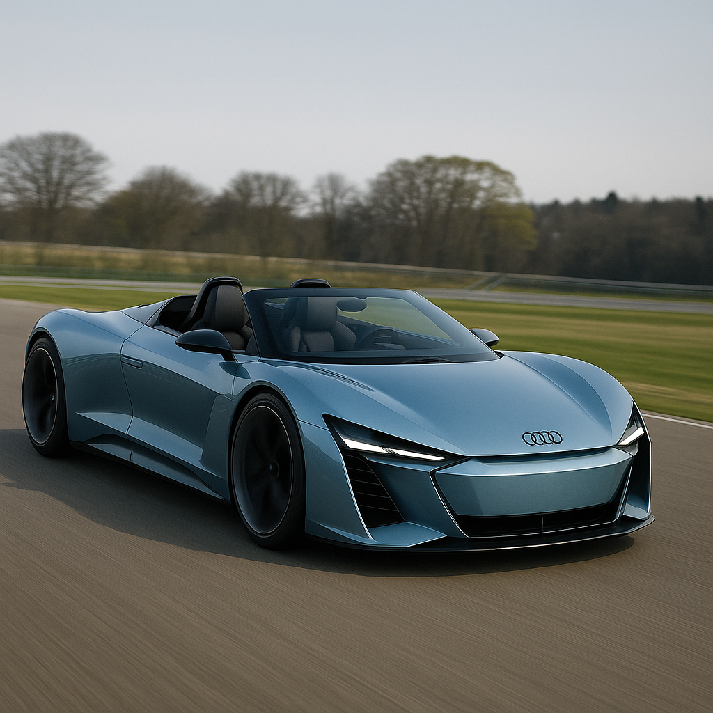 Make a audi conceptcar hypercar