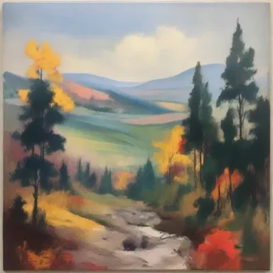 The artist aimed to create a painting that captured both beauty and plausibility.