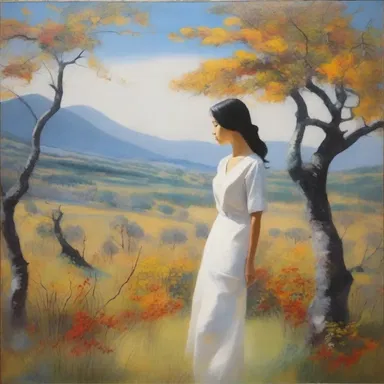 The artist aimed to create a painting that captured both beauty and plausibility.