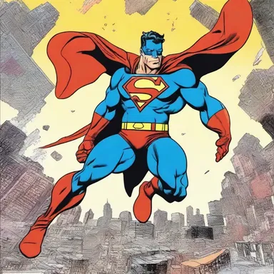 The superhero's incredible strength and agility stretch the boundaries of plausibility in comics.