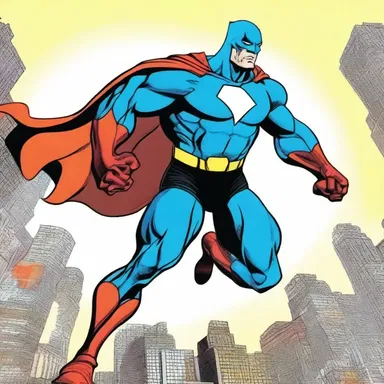 The superhero's incredible strength and agility stretch the boundaries of plausibility in comics.