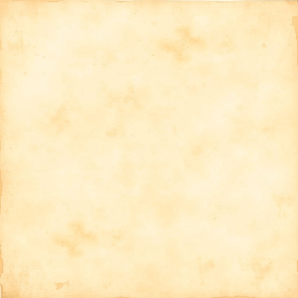 A simple, empty parchment background with a warm, aged appearance, featuring subtle variations in tone and texture