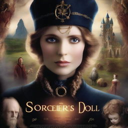 A high-quality digital art poster for the movie 'The Sorcerer's Doll'