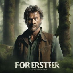 A high-quality digital art poster for the movie 'The Forester'