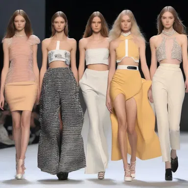 The fashion designers showcased their latest collection at the runway show, despite suffering from stomatitis.