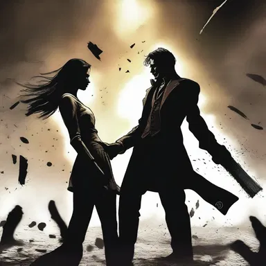 The clashing personalities of the two main characters created an intense conflict throughout the novel.
