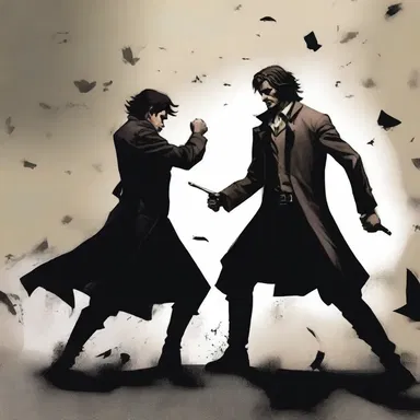 The clashing personalities of the two main characters created an intense conflict throughout the novel.