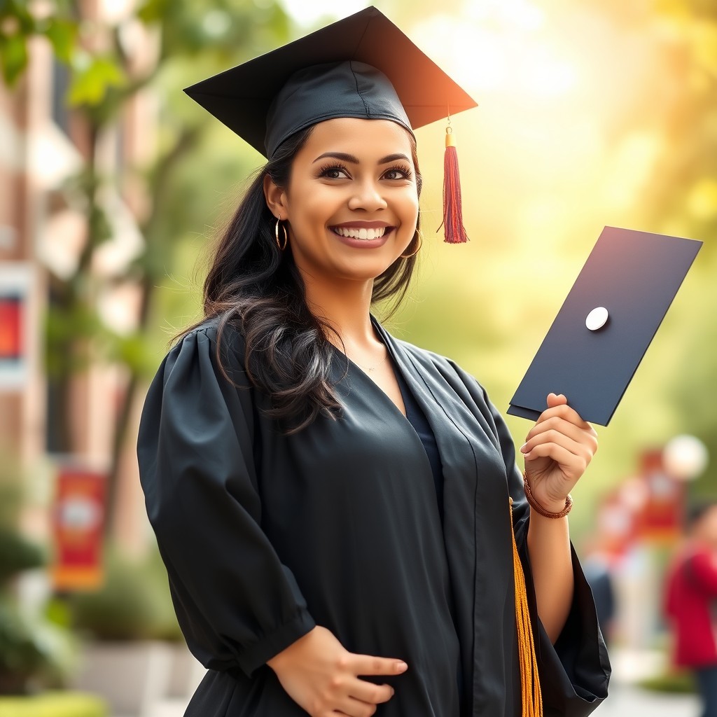 Empowerment in Celebration: Graduation Joy