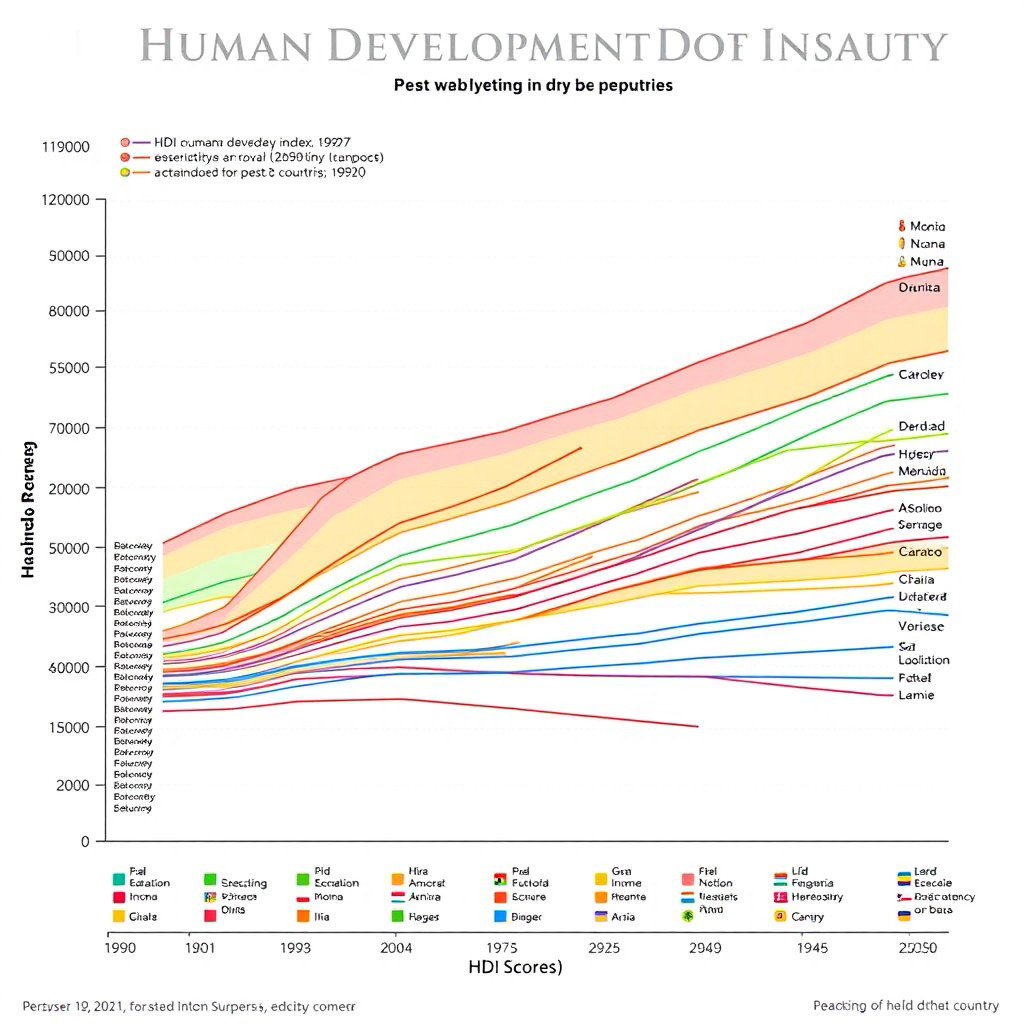 Visualize Global Progress: Human Development Index Over Decades