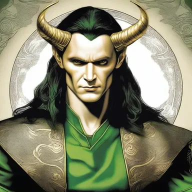 According to Norse mythology, Loki had the ability to blear his appearance and deceive others.