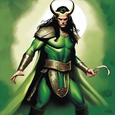 According to Norse mythology, Loki had the ability to blear his appearance and deceive others.