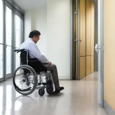 The building code made it compulsory for all new constructions to include accessible entrances for people with disabilities.