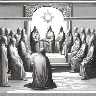 The idealogue passionately discussed their theories about the existence of higher beings during a religious gathering.