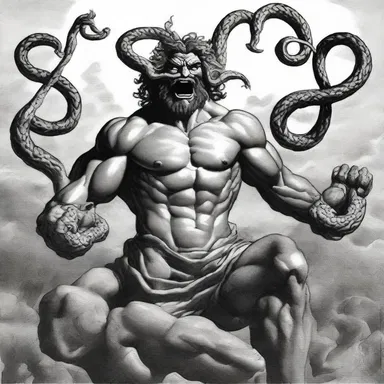 In Greek mythology, Hercules used a grappling hook to capture and slay the multi-headed Hydra.