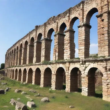 The ancient Roman aqueducts are often regarded as inerrable engineering feats of their time.
