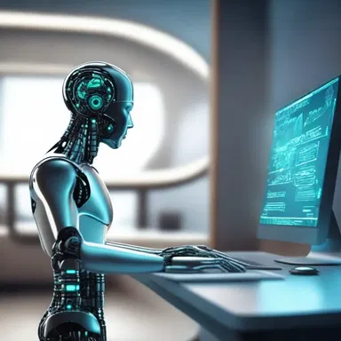 In this futuristic society, the highly advanced AI system is designed to have inerrable logic and decision-making abilities.