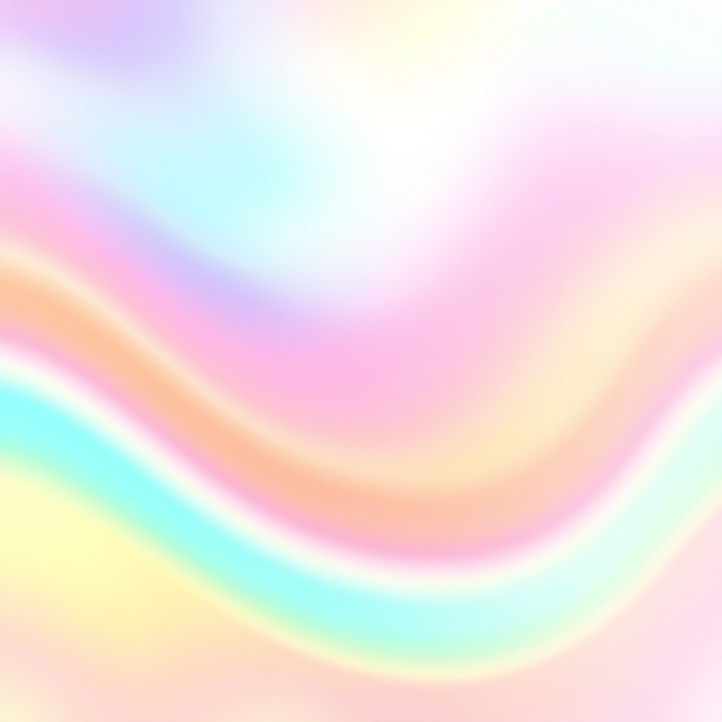 A vibrant and cheerful background inspired by a rainbow, featuring a dazzling array of pastel colors that smoothly blend into one another
