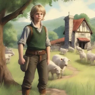 In the fantasy novel, the farm boy embarks on a grand quest to save the kingdom from evil forces.