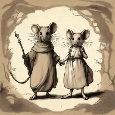 In the ancient Greek myth of Orpheus and Eurydice, the church mouse assists Orpheus in his journey to the underworld.