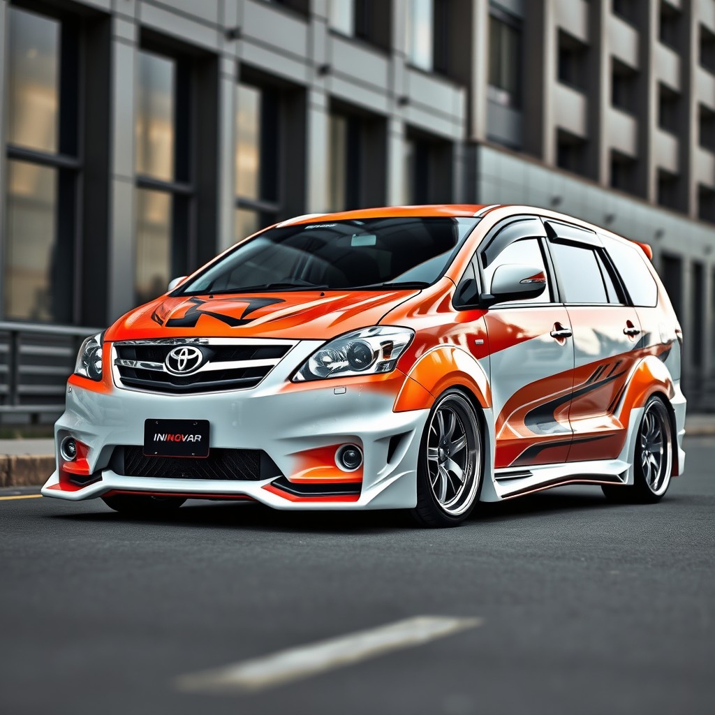 Sporty Modified 2010 Toyota Innova