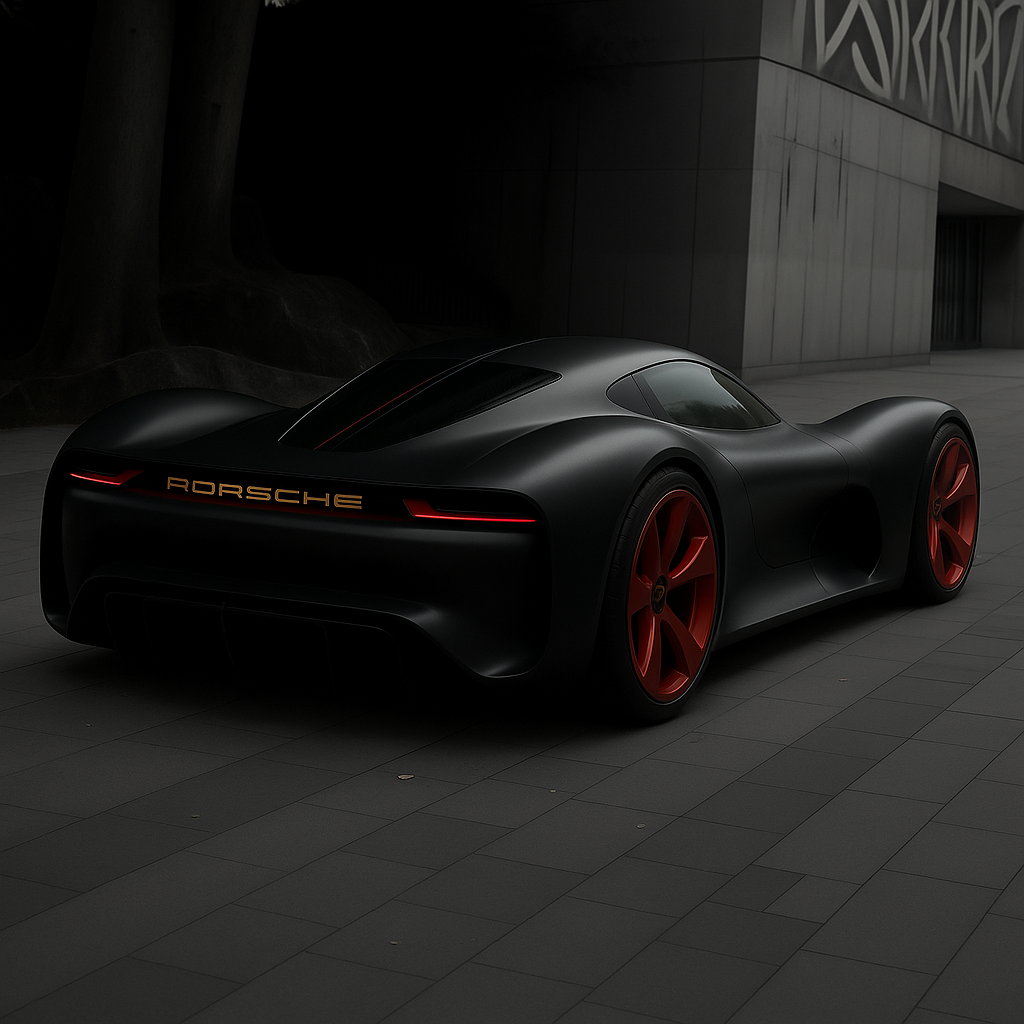 Design Porsche hypercar
