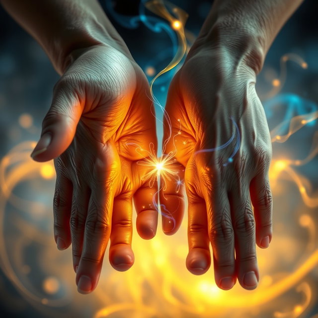 The Art of Touch: Hands in Dreamlike Energy